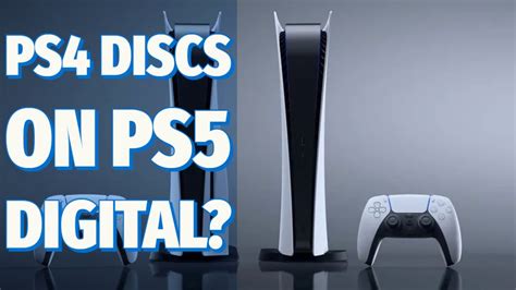 Can you play PS4 disc games on PS5 digital free?