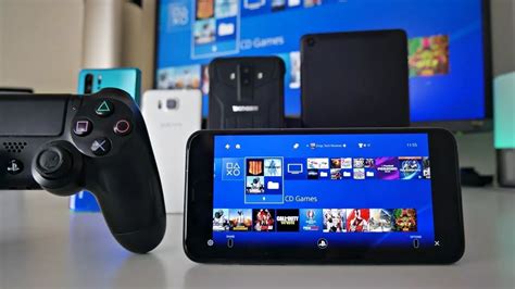 Can you play PS4 games on smartphone?