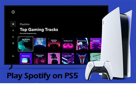 Can you play Spotify while playing PS5?