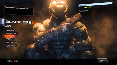 Can you play coop on Black Ops 3?