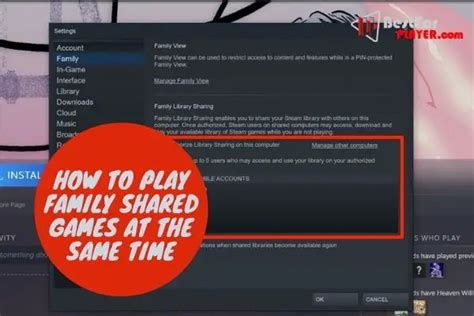 Can you play family shared games at the same time offline?