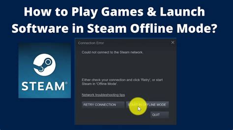 Can you play online games while Steam is in offline mode?