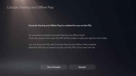 Can you play online with game share on PS5?