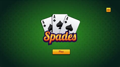 Can you play spades first?