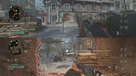 Can you play split screen online CoD WWII?