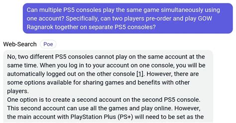 Can you play the same game on two different PS5?