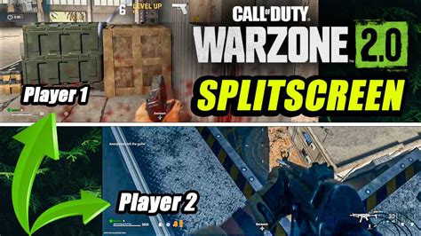 Can you play warzone split-screen PS5?