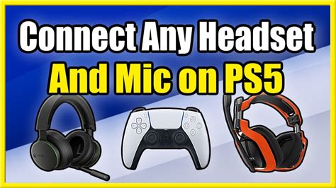 Can you plug a mic into PS5 controller?