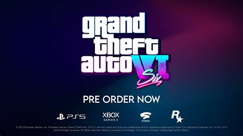 Can you pre order GTA 6?