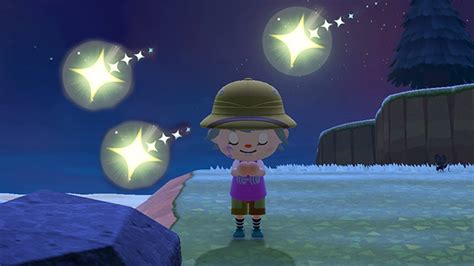 Can you predict shooting stars Animal Crossing?