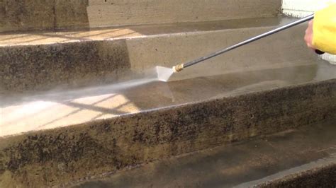 Can you pressure wash concrete too much?