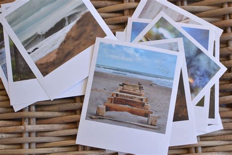 Can you print normal photos as polaroids?