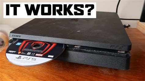 Can you put PS5 discs in PS4?