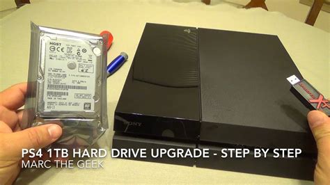 Can you put a 1TB hard drive in a 500GB PS4?