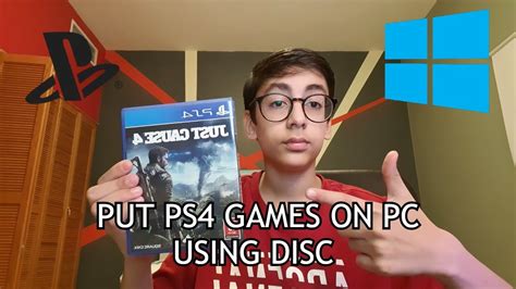 Can you put a PS4 disc in a PC?