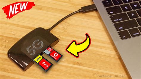Can you put a SIM card in a laptop for Internet?