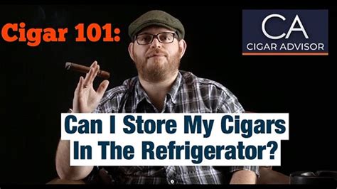 Can you put a cigar in the fridge?