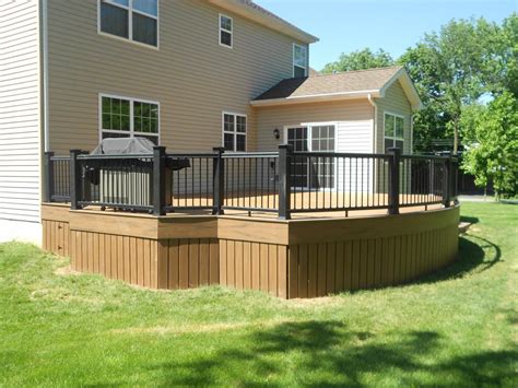 Can you put a patio under a deck?