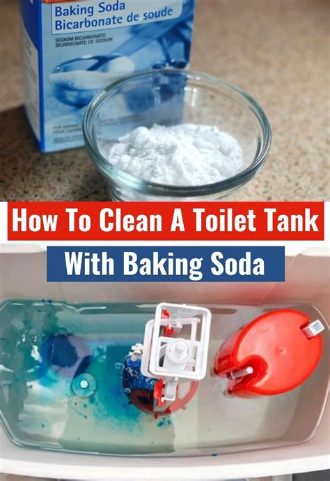 Can you put baking soda in the toilet tank to clean it?