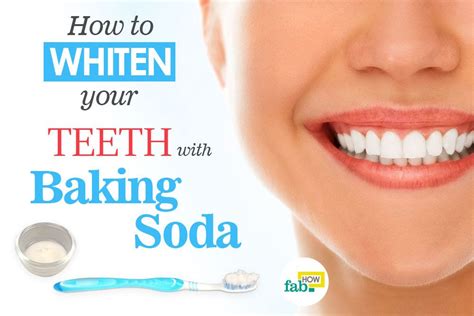 Can you put baking soda on teeth?