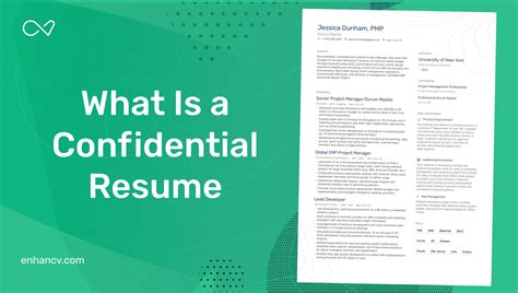 Can you put company confidential on your resume?