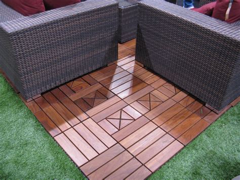 Can you put decking tiles straight onto grass?