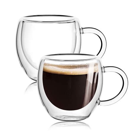 Can you put espresso in a glass cup?