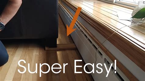 Can you put furniture in front of baseboard heaters?