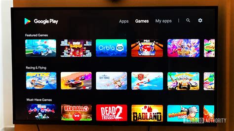 Can you put games on Android TV?