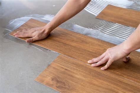 Can you put heavy furniture on floating vinyl plank flooring?