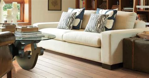 Can you put heavy furniture on laminate flooring?
