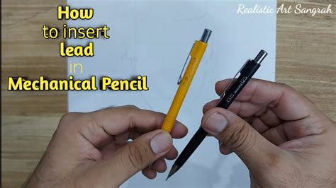 Can you put more than one lead in a mechanical pencil?