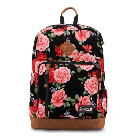 Can you put roses in a backpack?