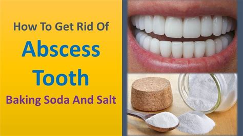 Can you put salt on a gum abscess?