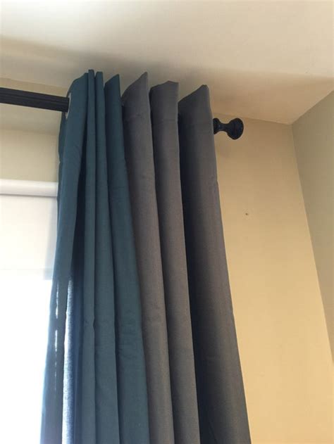 Can you put two different curtains together?