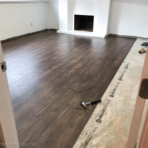 Can you put vinyl flooring over concrete in basement?