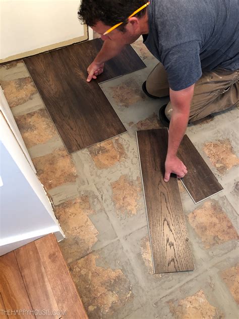 Can you put vinyl flooring over wooden floorboards?