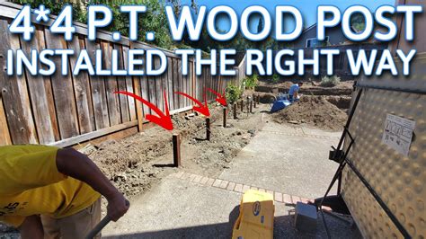 Can you put wood directly on soil?