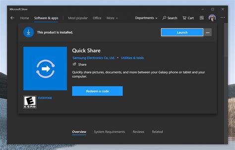 Can you quick share from Samsung to PC?