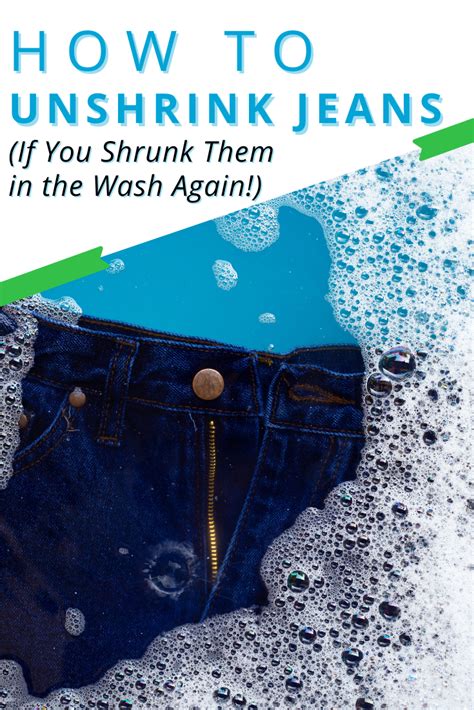 Can you really Unshrink jeans?