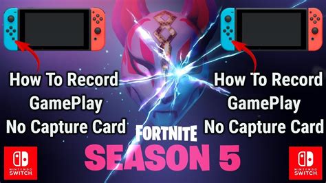 Can you record fortnite on Switch?