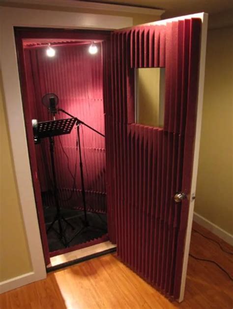 Can you record music in a closet?