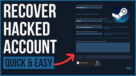 Can you recover a hacked Steam account?