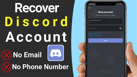 Can you recover an old Discord account?