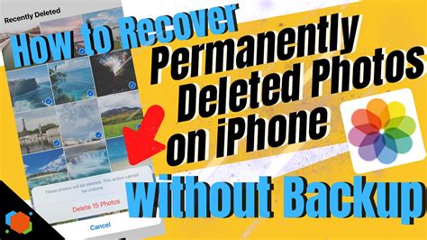 Can you recover permanently deleted photos from iPhone without backup?