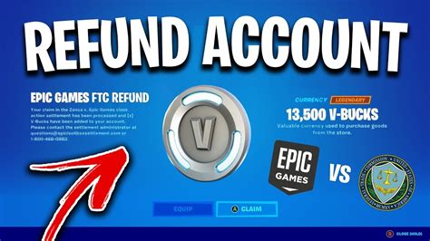 Can you refund Fortnite account?