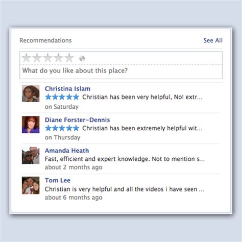 Can you remove a bad recommendation on Facebook?