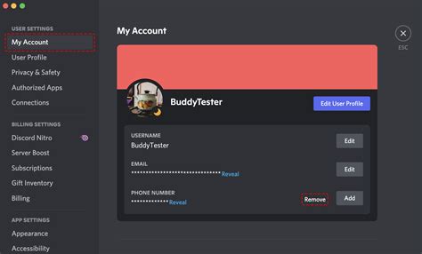 Can you remove phone number from Discord 2023?