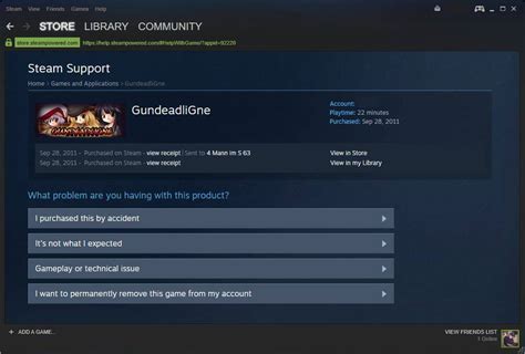 Can you remove purchased games from Steam library?