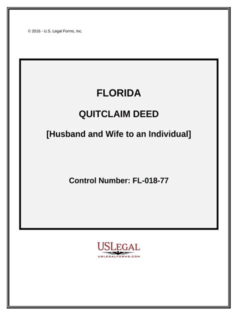 Can you remove someone from a deed without their knowledge in Florida?